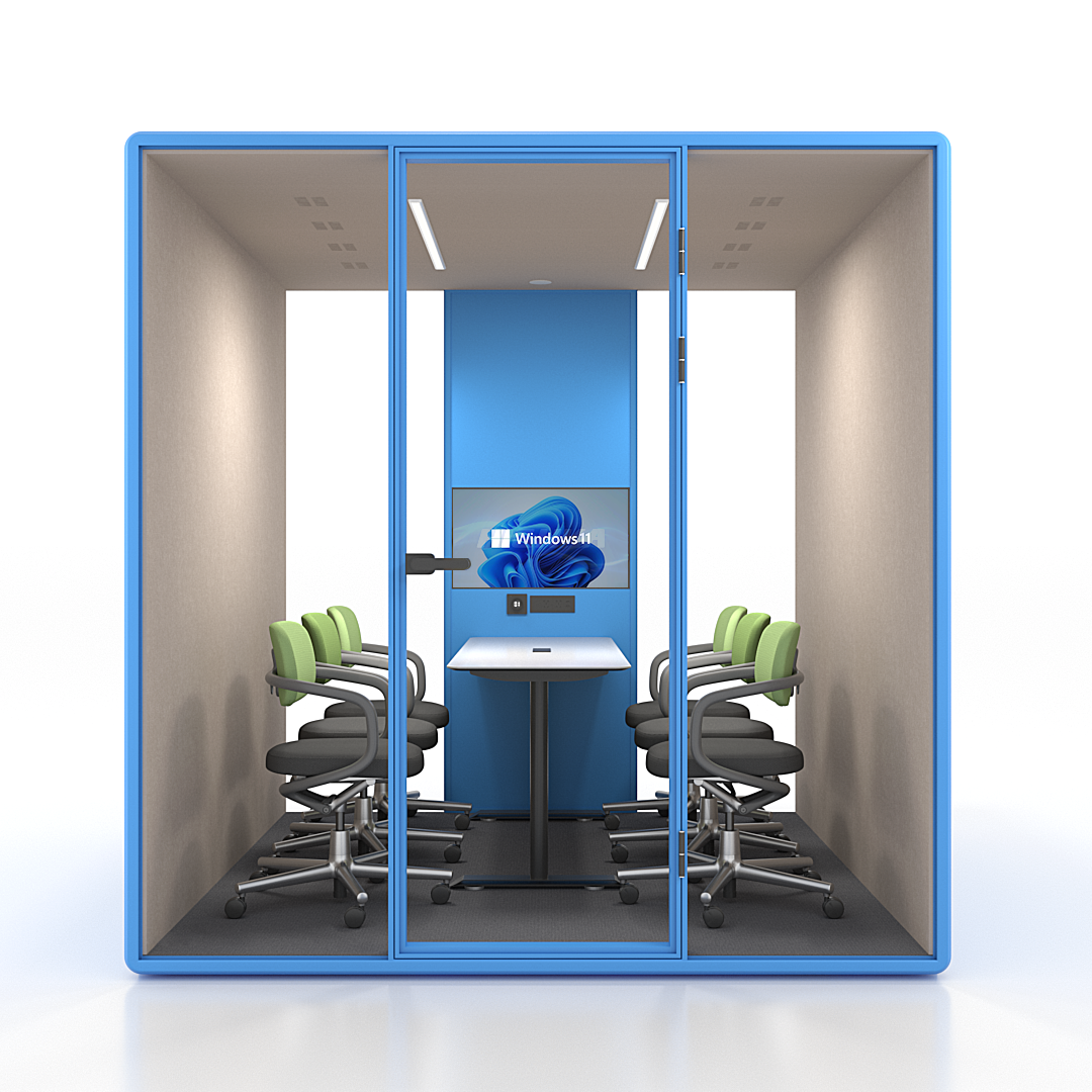 acoustic pods for team meetings