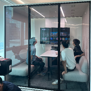 Office Pods With TV