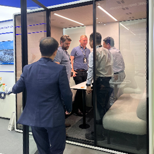 Soundproof Work Pods Exhibition Application