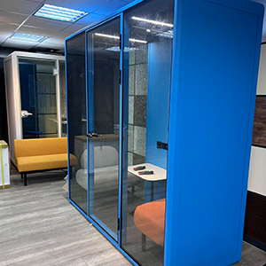 HIGHKA acoustic pods in Client Office