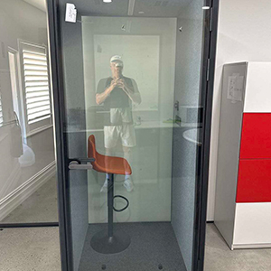 HIGHKA acoustic pods in Client Office