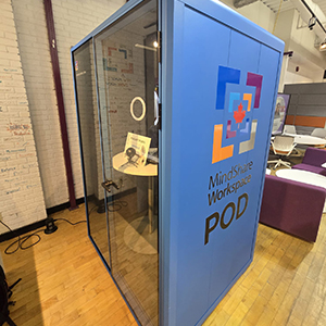 HIGHKA acoustic pods in Client Office