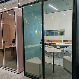 office sound booths HIGHKA green