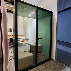 quiet space office pods company interview pod HIGHKA