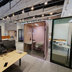 sound proof office booth HIGHKA office pods