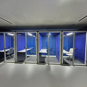 Office Pods With TV